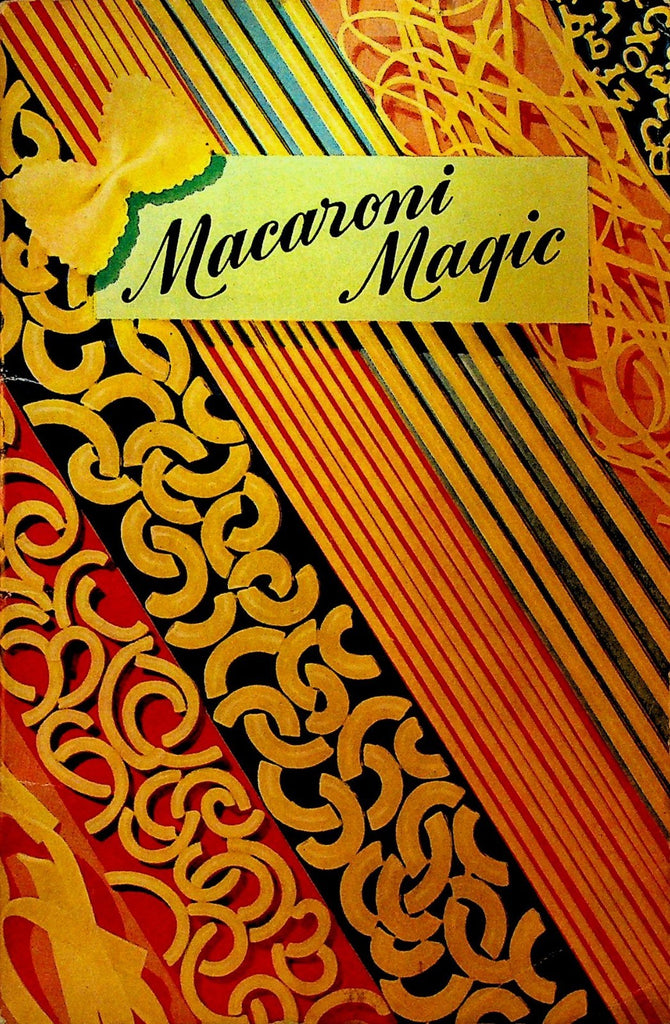 Gioia Macaroni Magic Booklet Recipes Cookbook 19450
