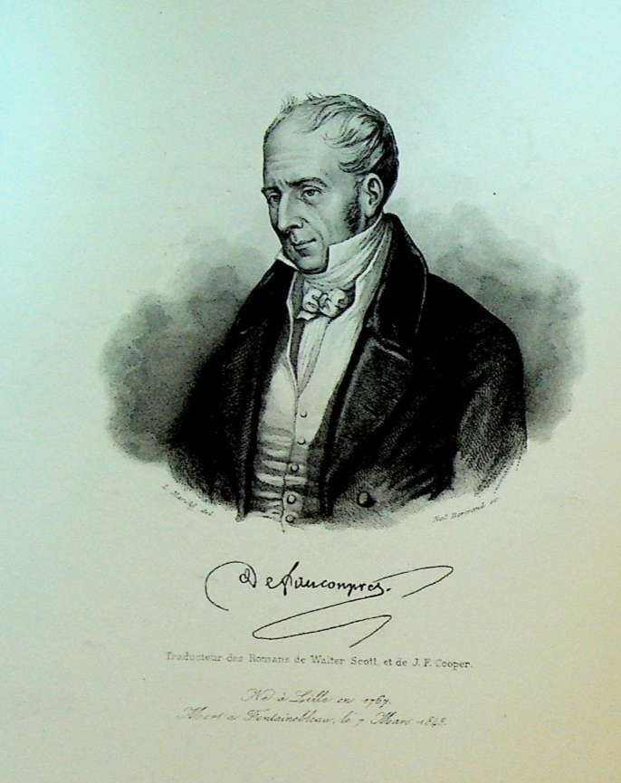 Auguste-Jean-Baptiste Defauconpret French Translator Print 1800s0