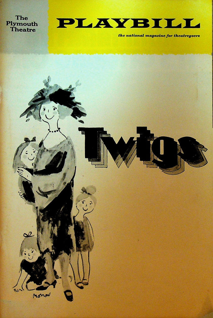 Twigs Playbill January 1972 Conrad Bain Sada Thompson Nicolas Coster0