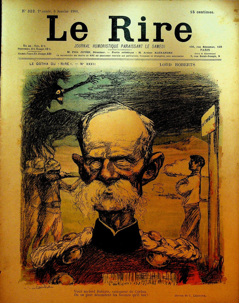 La Rire French Humor Magazine #322 January 5 19010