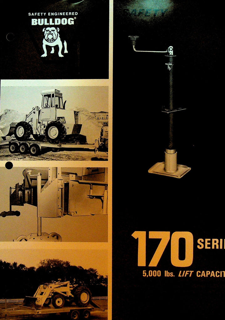 Hammer Blow Bull Dog Jacks 170 Series Brochure 1970s0