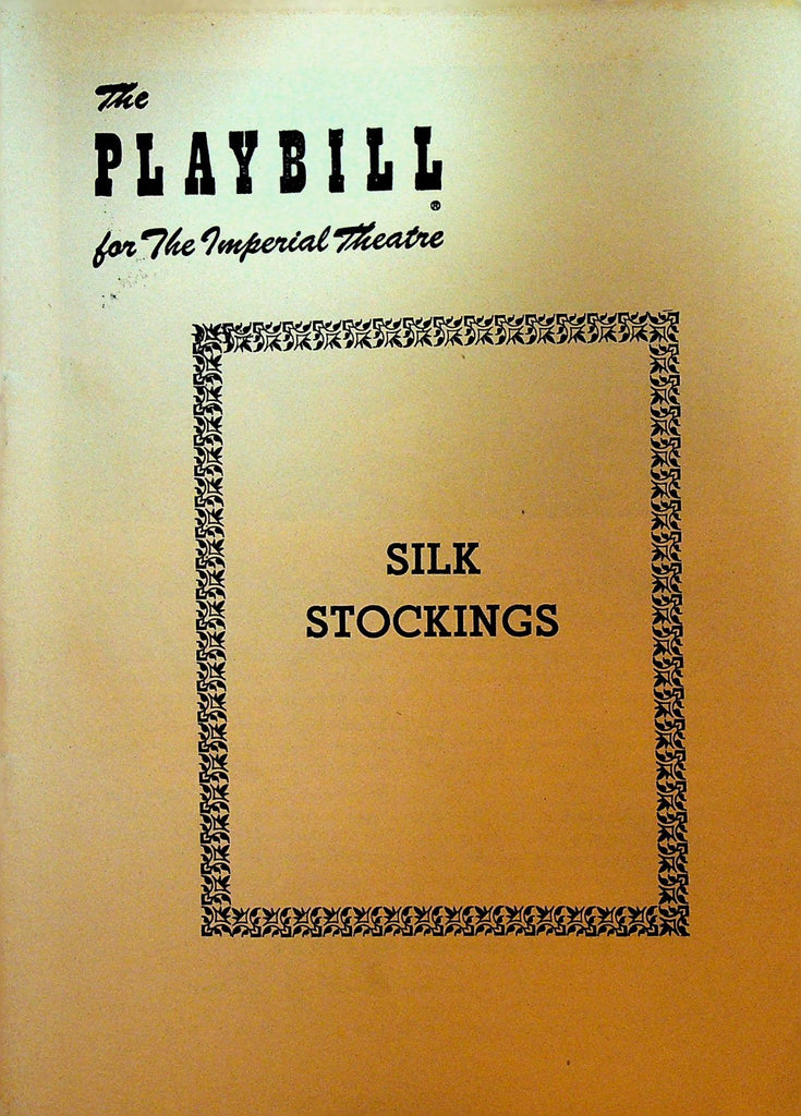 Silk Stockings Playbill February 28 1955 Don Ameche Hildegarde Neff0