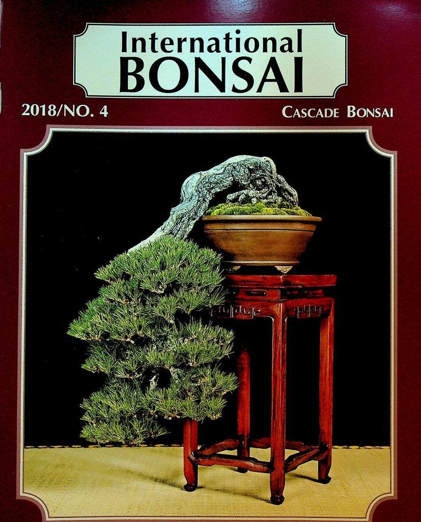 International Bonsai Magazine 2018 #4 Cascade Bonsai Juniper & Dogwood Shohin0