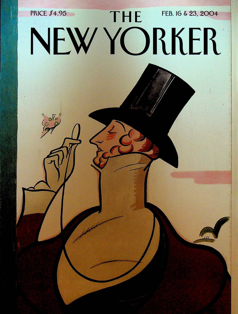 The New Yorker Magazine February 16 2004 Eustace Tilley Aryan Brotherhood0