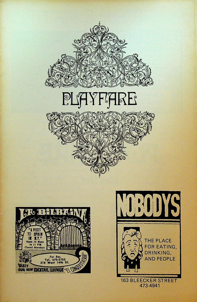 The White House Murder Case Playbill February 1970 Alan Arkin Bob Balaban0