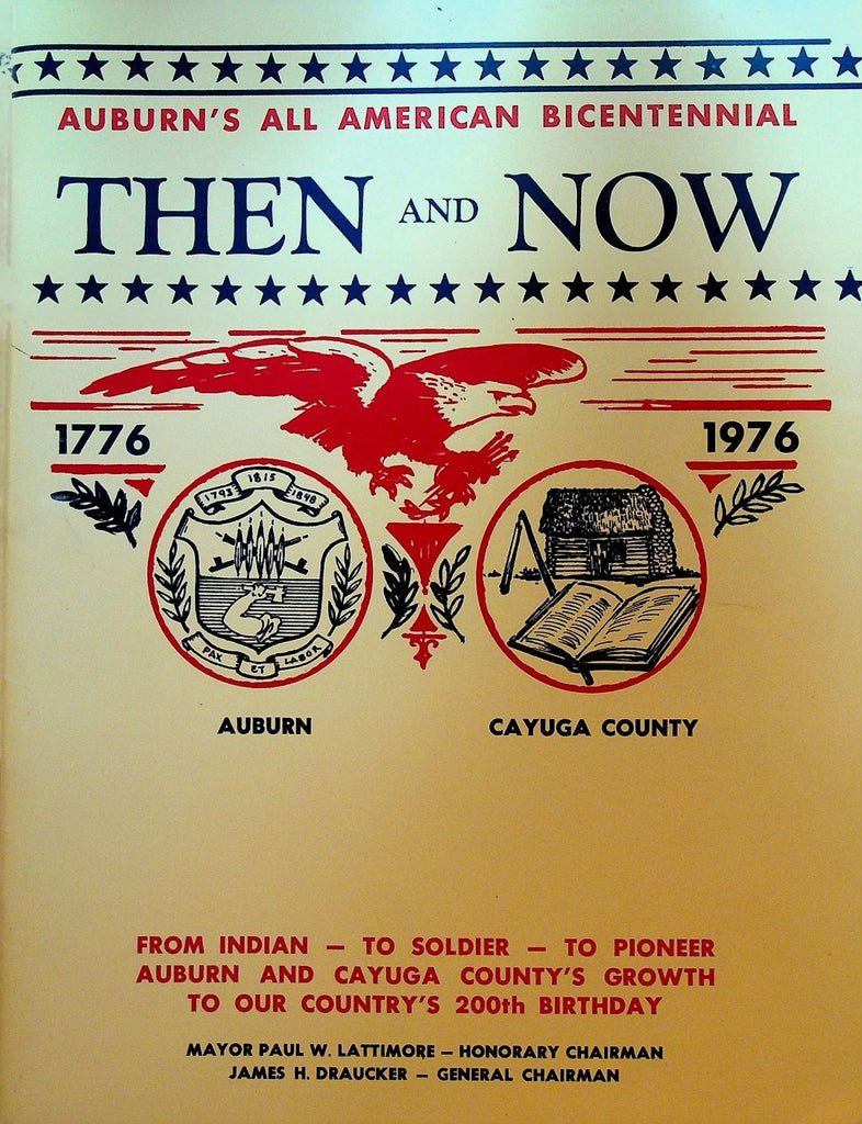 Auburn NY All American Bicentennial Then and Now 1976 Program0