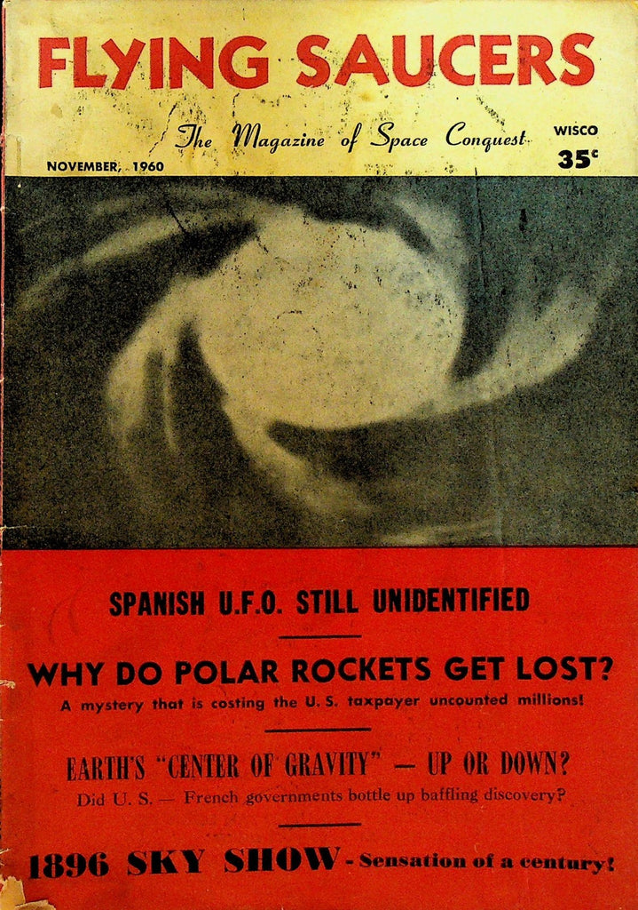 Flying Saucers Magazine November 1960 Ray Palmer UFO0