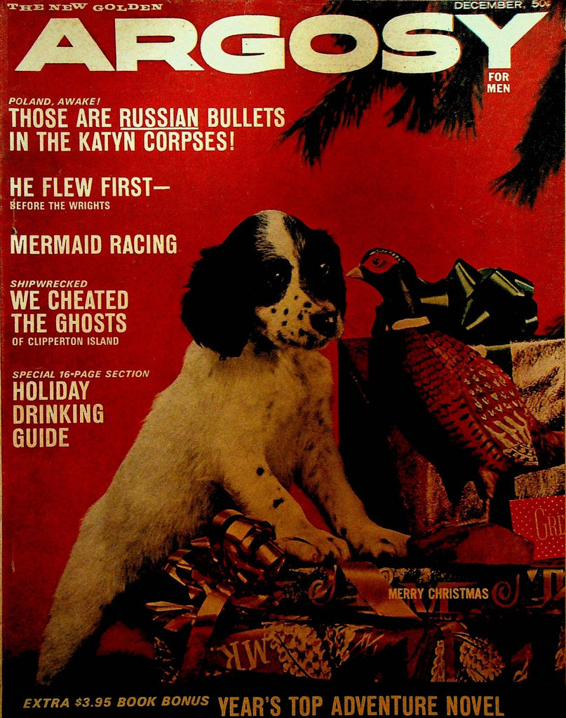 Argosy Magazine December 1962 Red Adair Gustave Whitehead Geoffrey Jenkins0