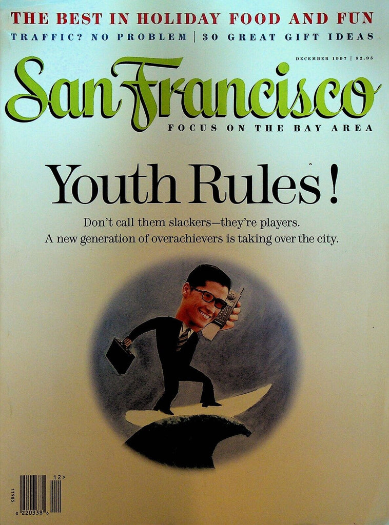 San Francisco Magazine December 1997 Walter Murch Celia Tejada Ron Hansen