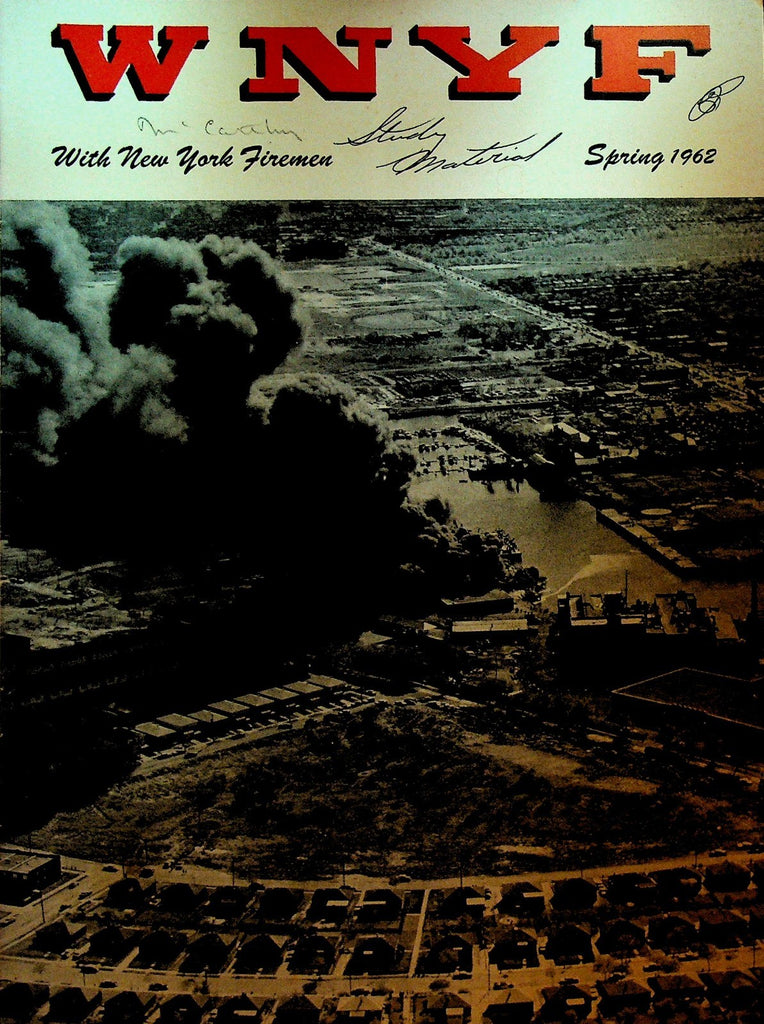WNYF With New York Firefighters Magazine Spring 1962 Sinclair Oil Terminal0