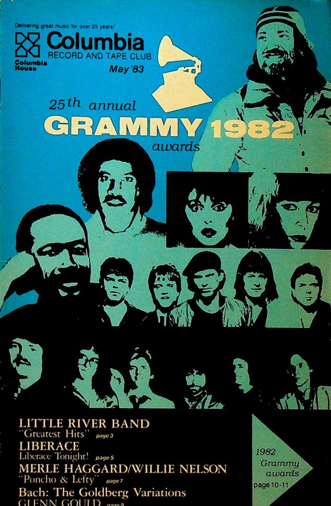 Columbia Record & Tape Club Catalog May 1983 Grammy Awards Lionel Richie0