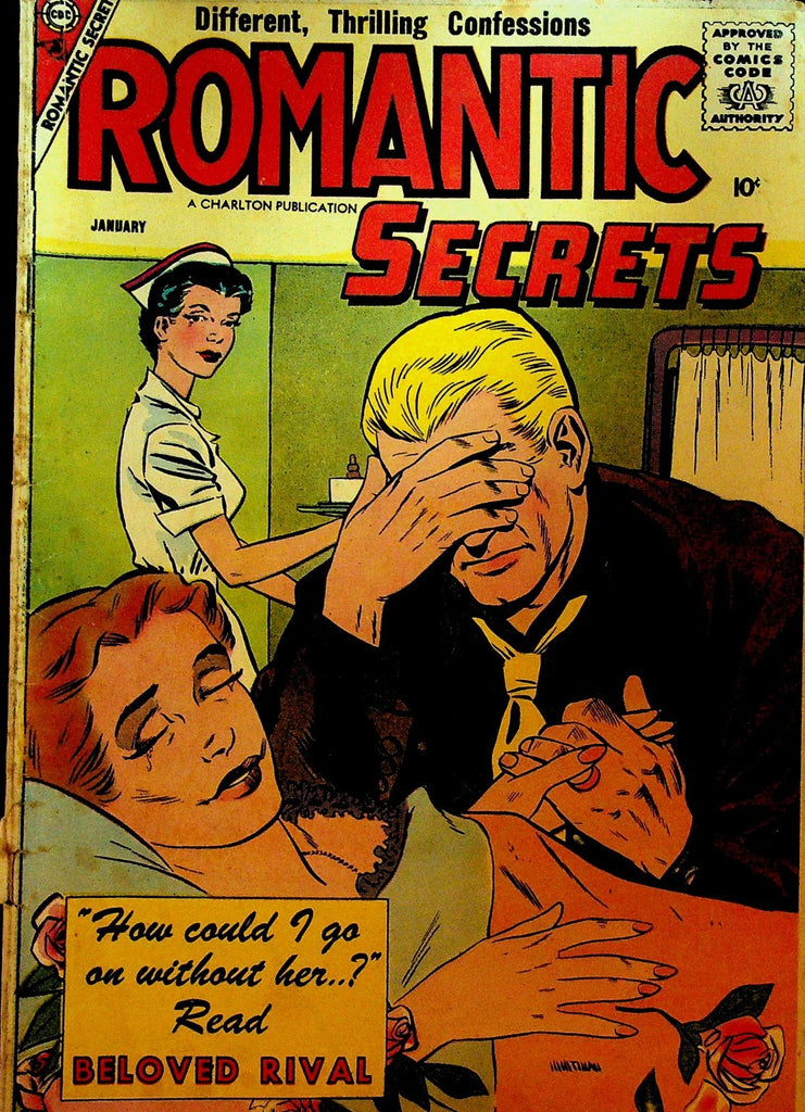 Romantic Secrets 14 Charlton 1957 Silver Age Romance Comic0