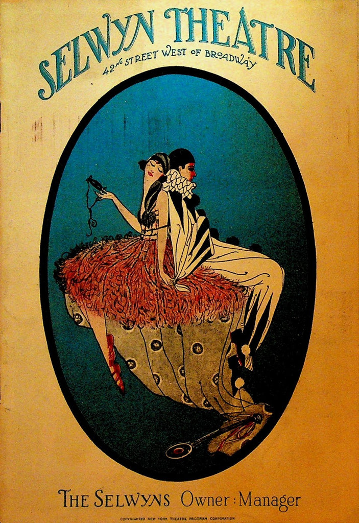 Pickwick Playbill October 24 1927 John Cumberland Helen Hanlon Fred Monti0