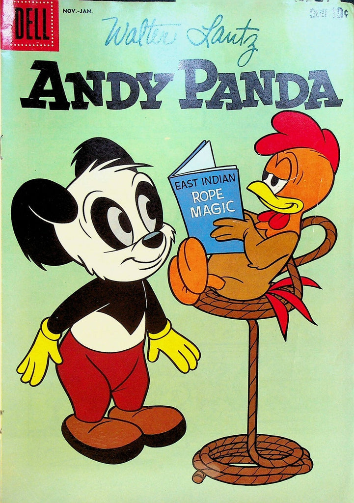 Andy Panda 48 Dell Comics 1960 East Indian Rope Magic 0
