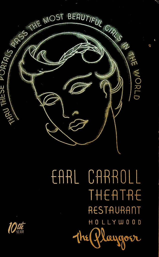Ear Carroll Theatre Restaurant Hollywood 1933 Playgoer Vanities Revue0