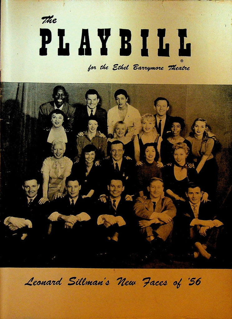 Leonard Sillman's New Faces of 56 Playbill July 9 1956 Inga Swenson Rod Strong0