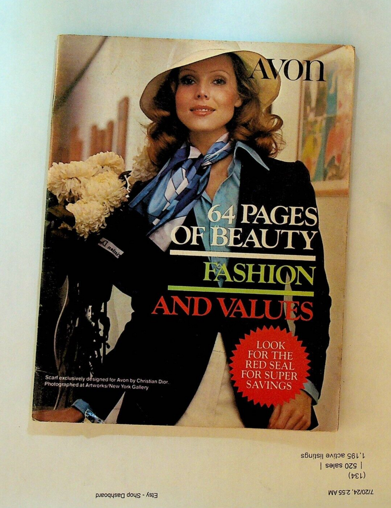 Avon Catalog May 1974 Campaign 12 Make-Up Jewelry