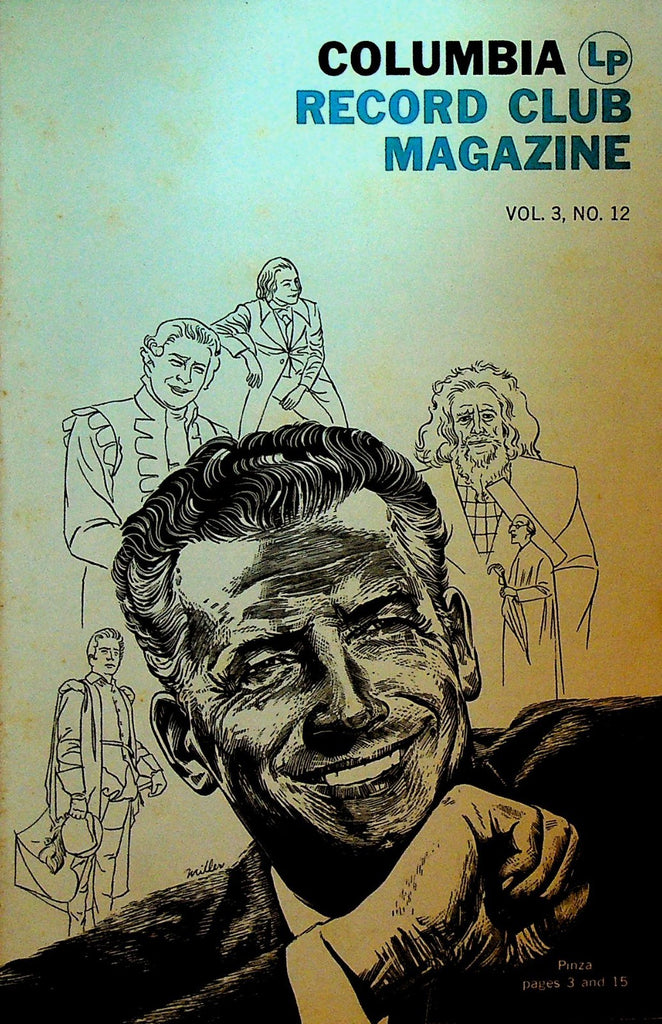 Columbia House Record Club Magazine 1958 Vol 3 #12 Ezio Pinza Andre Kostelanetz0