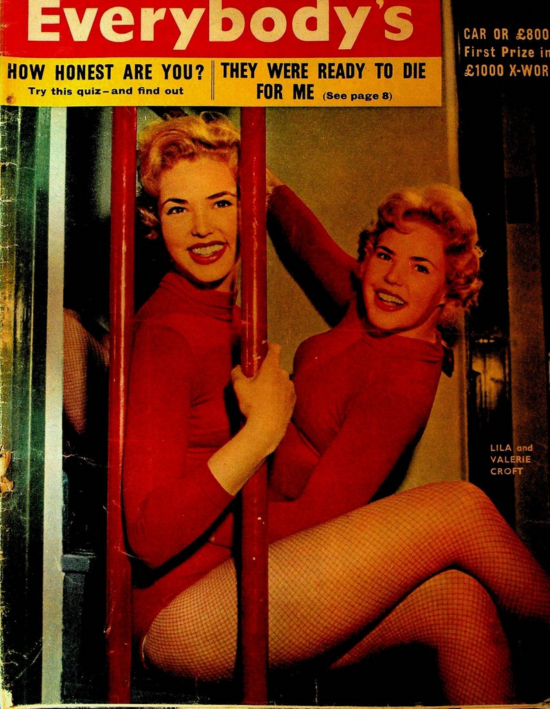 Everybody's April 4 1959 Lila Valerie Croft Kwela Dance Jersey Joe Walcott
