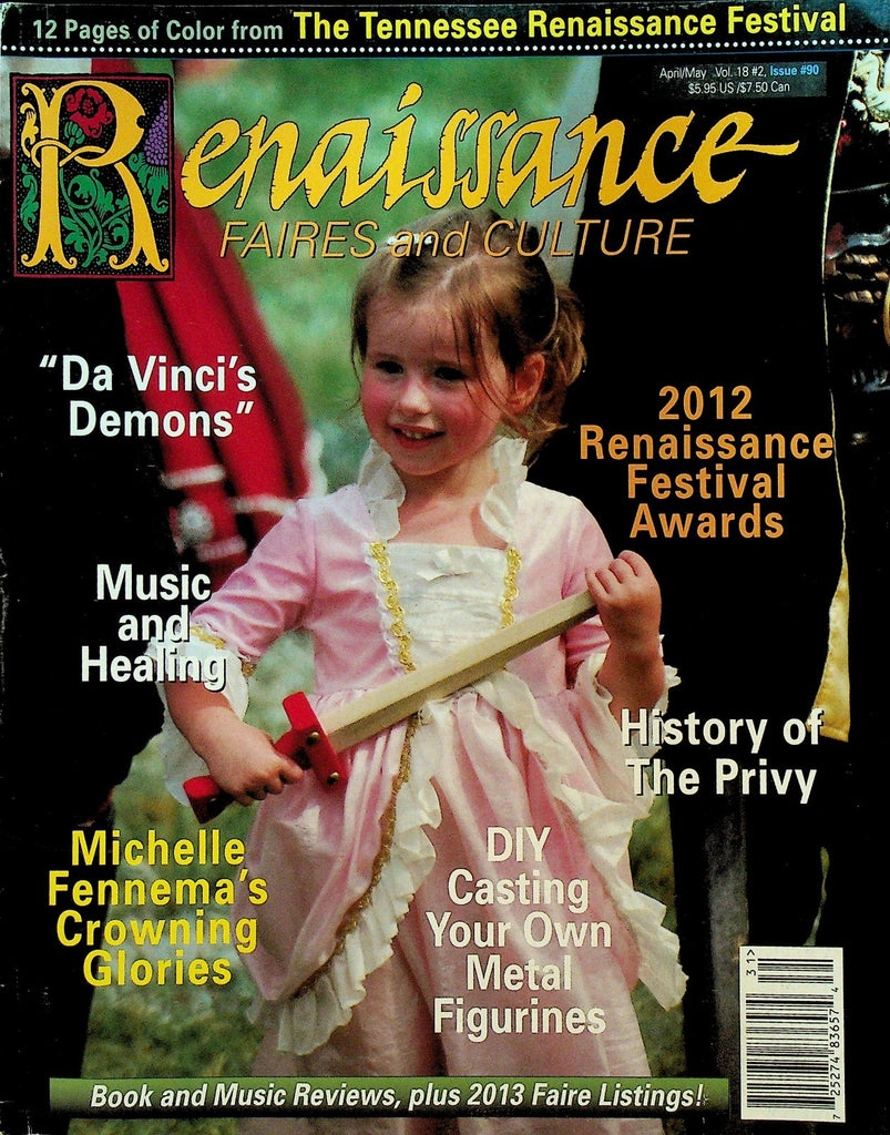 Renaissance Faires & Culture Magazine #90 April 2013 Michelle Fennema Tennessee0