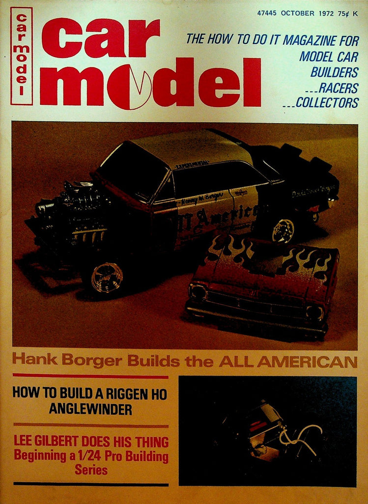Car Model Magazine October 1972 Microblitz HO McLaren Riggen HO Anglewinder0