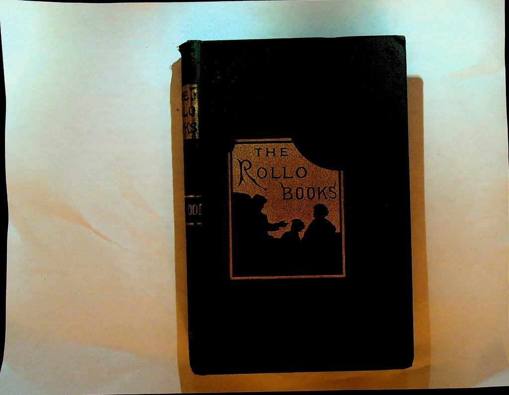 Rollo Book At School Thomas Y Crowell 1855 HC Book Jacob Abbott0