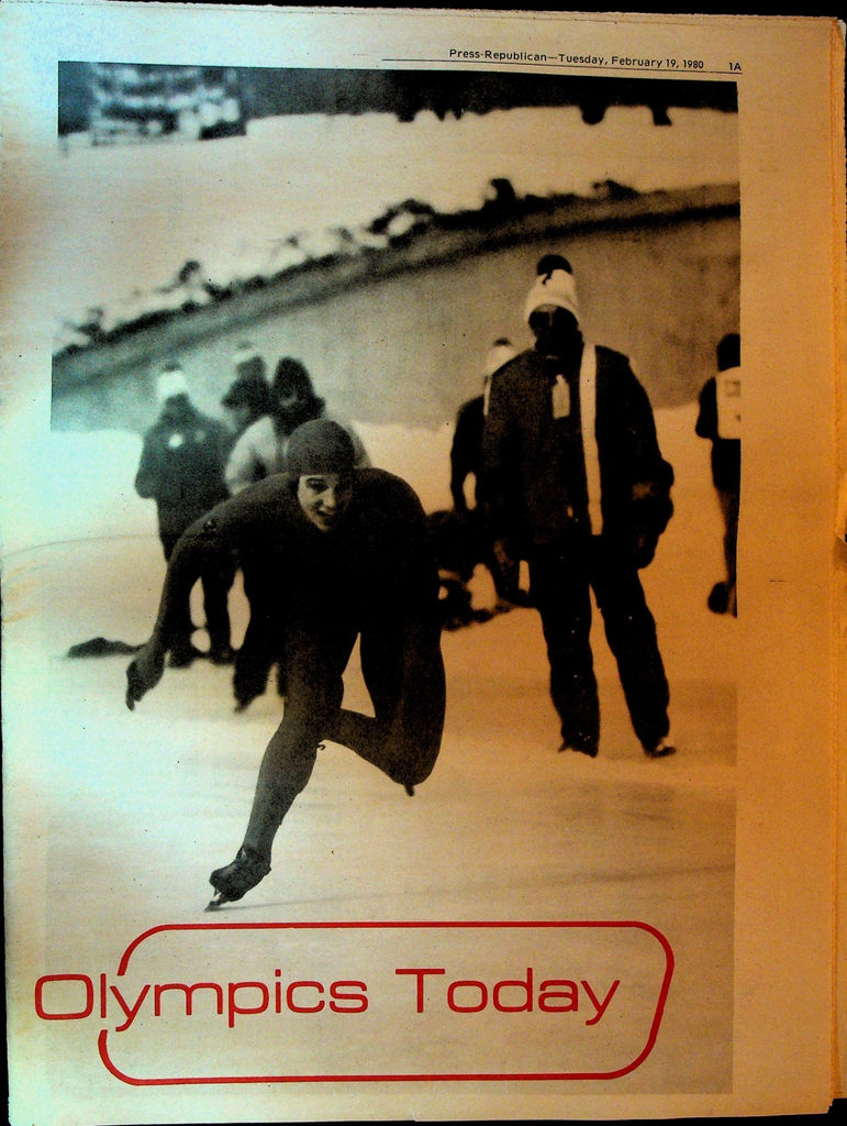 Plattsburgh Press Republican February 19 1980 Olympics Today Andreas Wenzel0