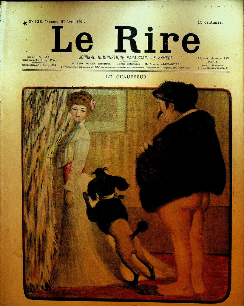 La Rire French Humor Magazine #338 April 27 19010