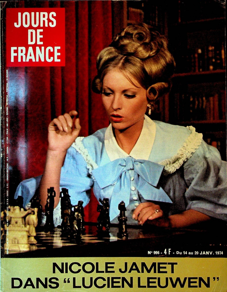 Jours de France January 20 1974 Roger Moore Brigitte Bardot Jane Seymour