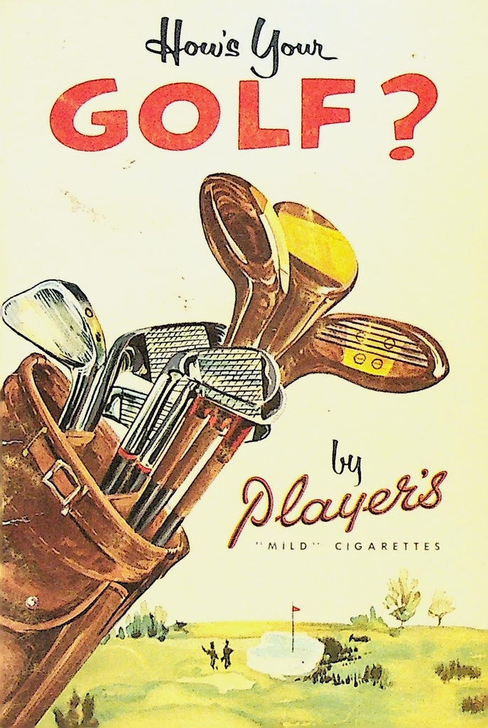 How's Your Golf Booklet Player's Cigarettes January 19560