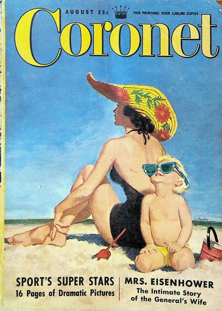 Coronet Magazine August 1951 Babe Ruth Lou Gehrig Jim Thorpe Knute Rockne0