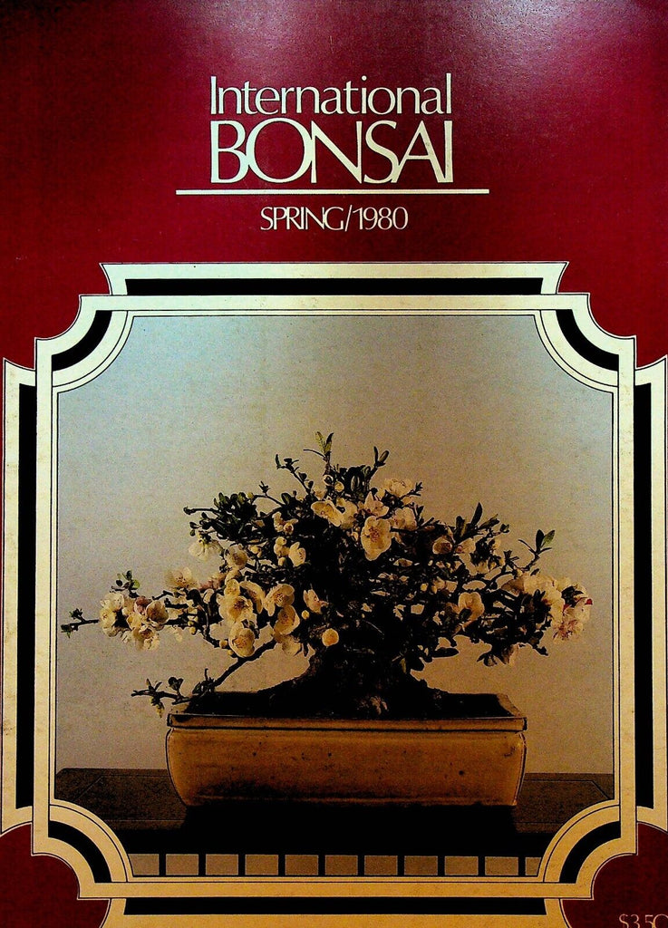 International Bonsai Magazine Spring 1980 Flowering Quince Bamboo Fence