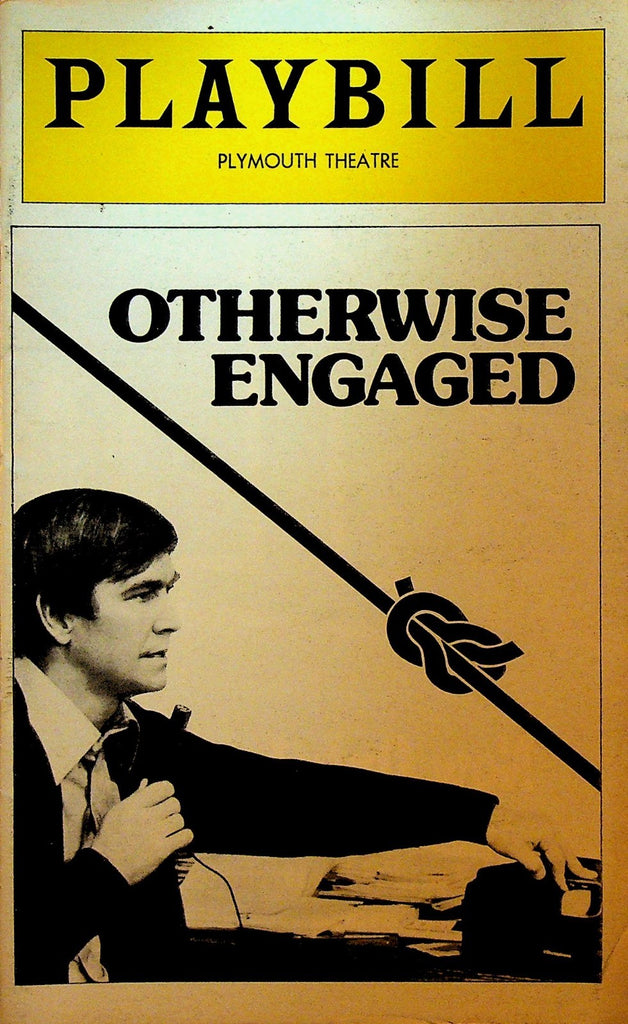 Otherwise Engaged Playbill June 1977 Tom Courtenay Nicholas Coster John Horton0
