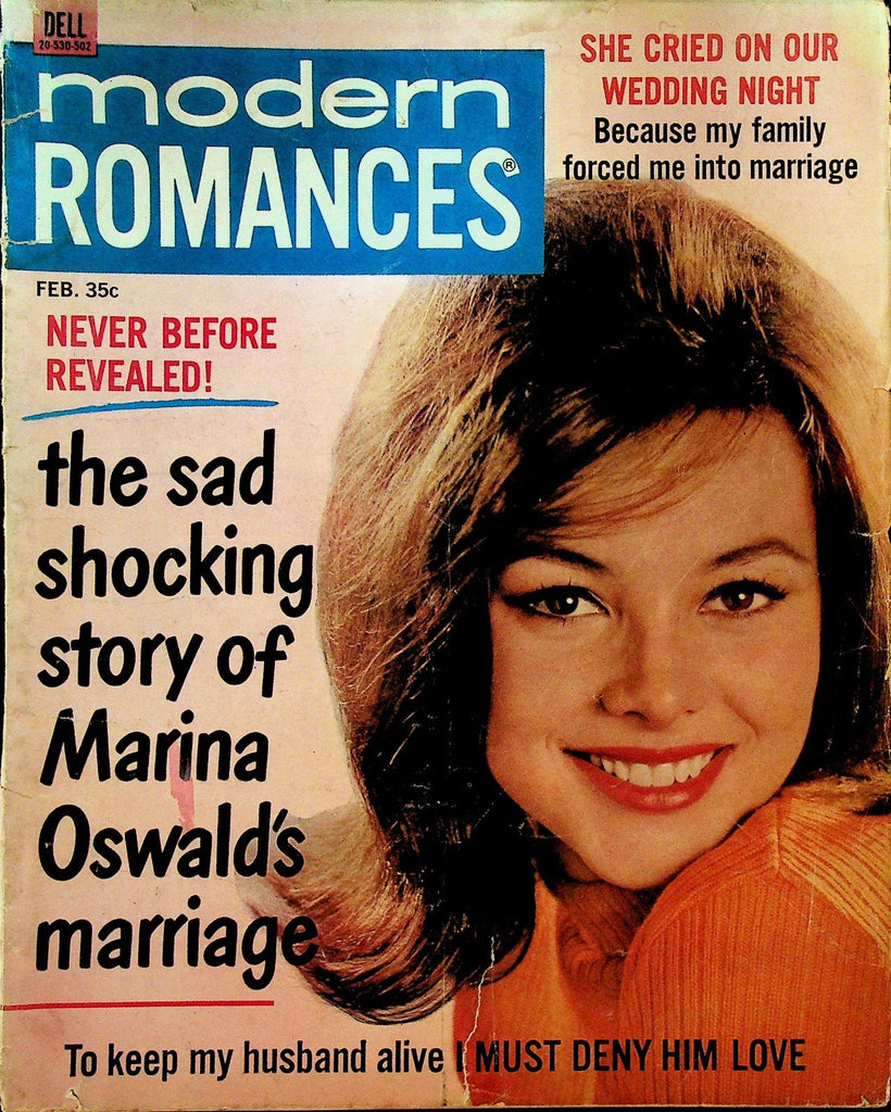 Modern Romances Magazine February 1965 Marina Oswald I Must Deny Him Love0