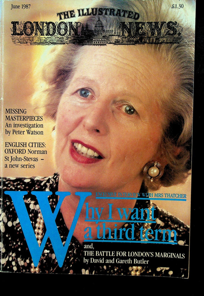 Illustrated London News June 1987 Margaret Thatcher London Racecourses0
