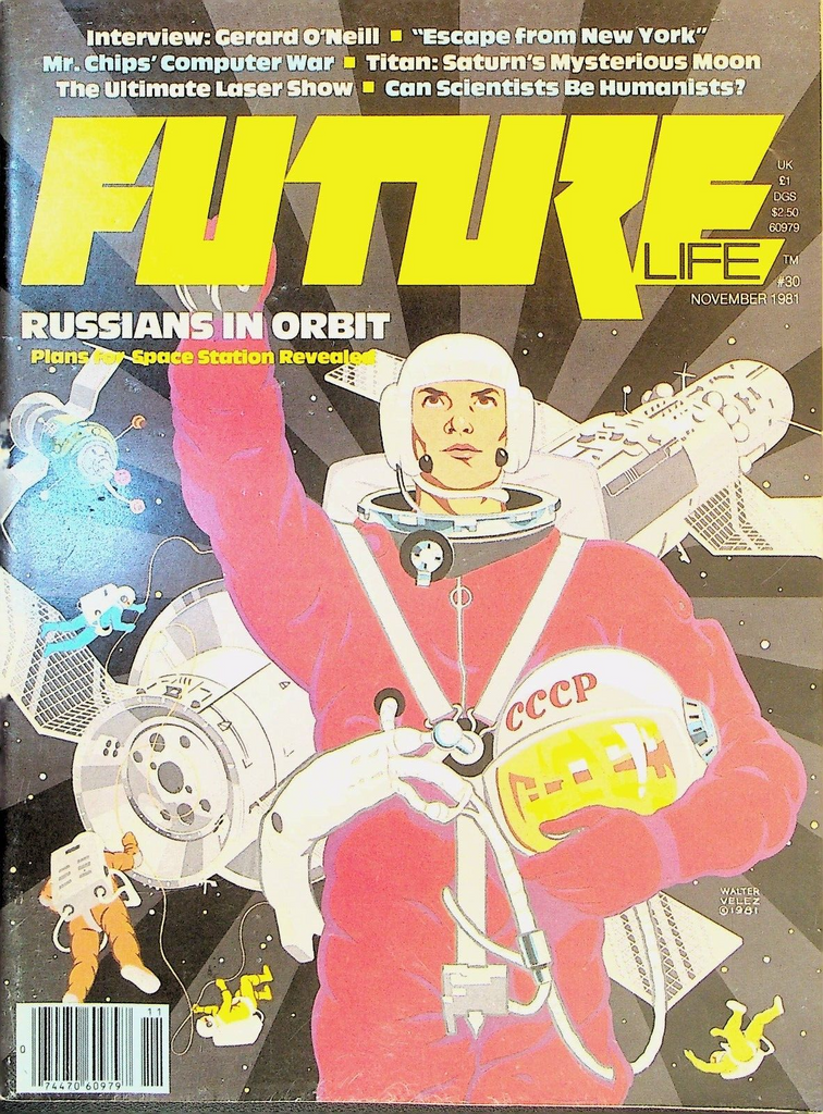 Future Life Magazine #30 November 1981 Nikola Tesla Russian Space Station0