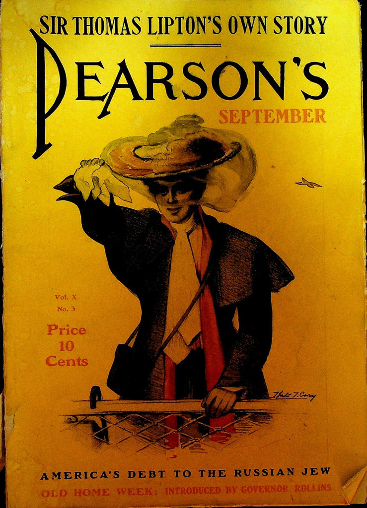 Pearson's Magazine September 1903 Sir Thomas Lipton William MacLeod Raine0