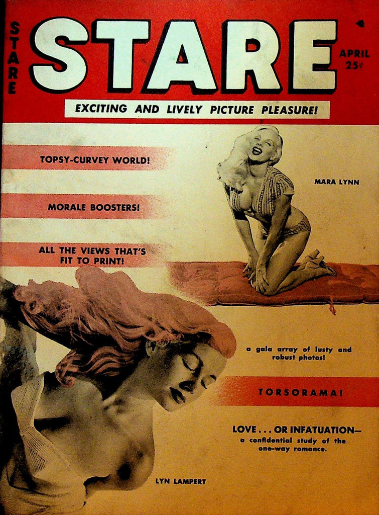 Stare Magazine April 1955 Pin-Up Cheesecake Mara Lynn Lyn Lampert0