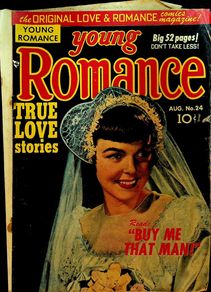 Young Romance 24 Feature Publication 1950 Golden Age Romance Comic0