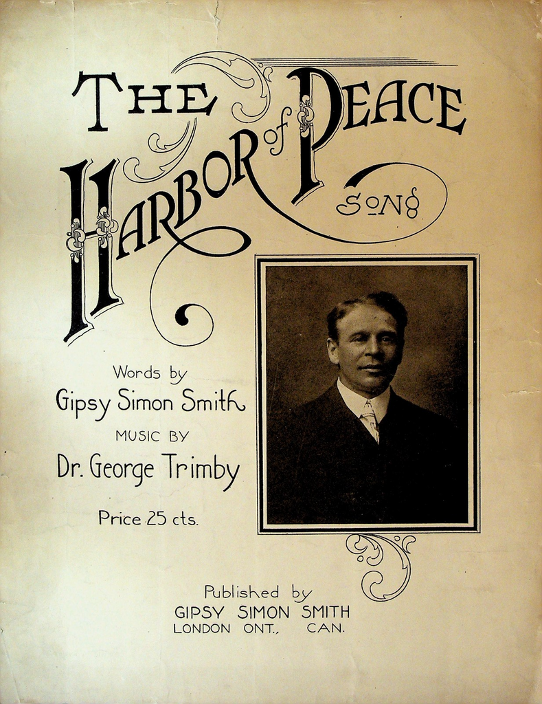 The Harbor of Peace Song Sheet Music Gipsy Simon Smith 19230