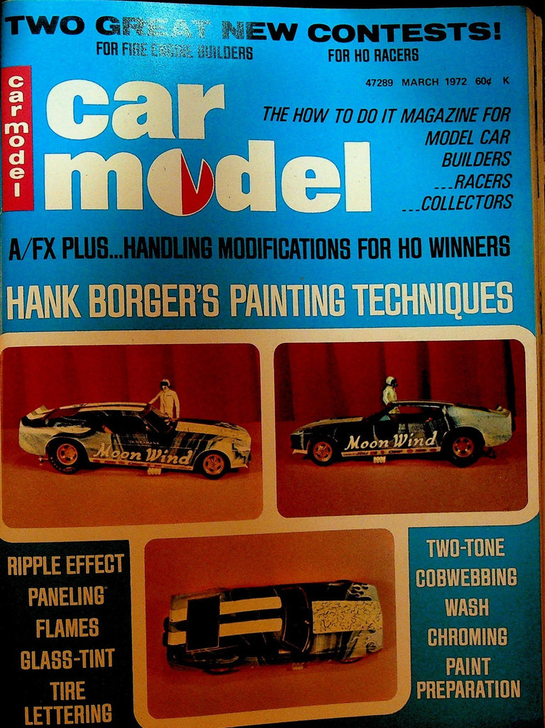 Car Model Magazine March 1972 Hank Borger Ira Jack Dahm Tycopro0