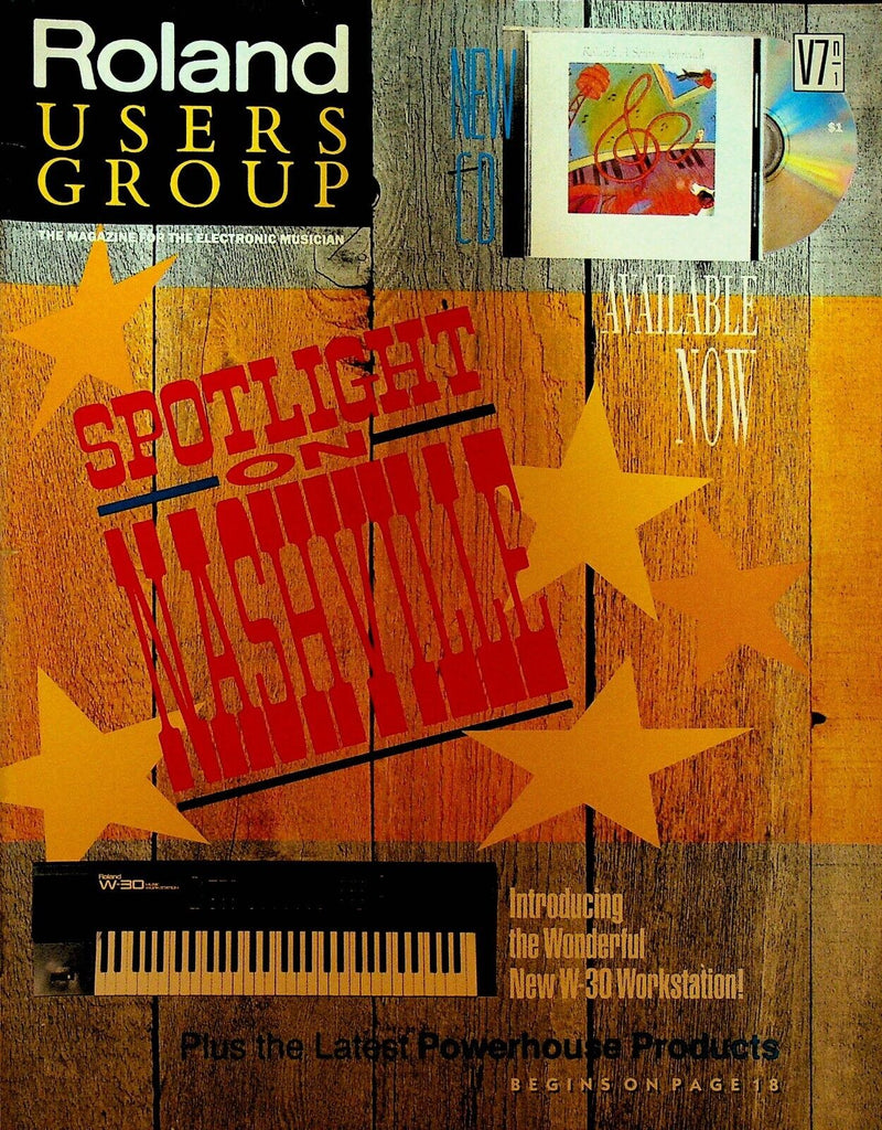 Roland Users Group Magazine V7 #1 1989 Nashville