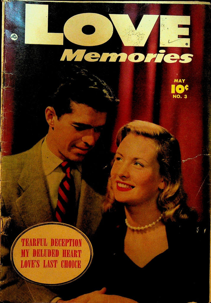 Love Memoires 3 Fawcett 1950 Golden Age Romance Comic0