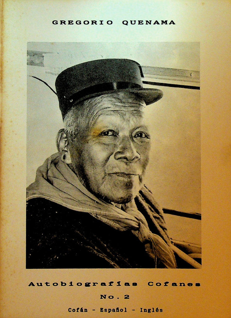 Gregorio Quenama Autobiografias Cofanes #2 Booklet 1992 Ecuador0