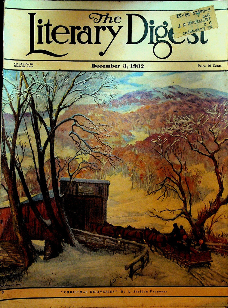 Literary Digest December 3 1932 Joseph Stalin China Japan Kandinsky0