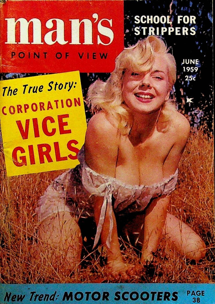 Man's Point of View June 1959 Marilyn Monroe Sherlock Holmes Tina Louise0