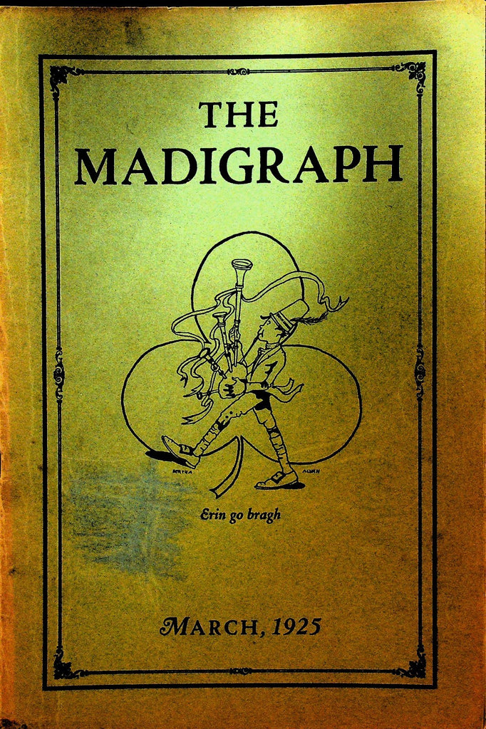 The Madigraph School Magazine Madison Junior High Rochester NY March 19250