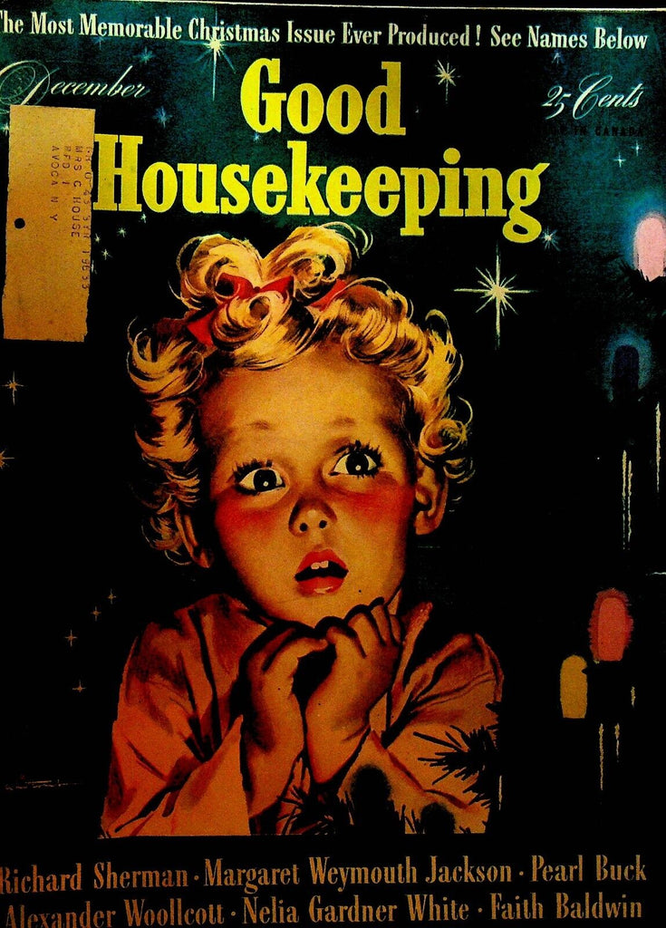 Good Housekeeping Magazine Walt Disney December 1940 Mickey Mouse Pearl S Buck