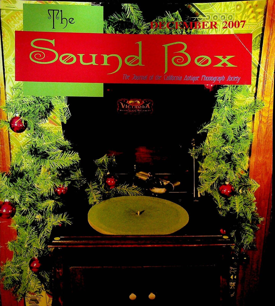 The Sound Box December 2007 Rudy Vallee Panama Canal Christian Krabbe