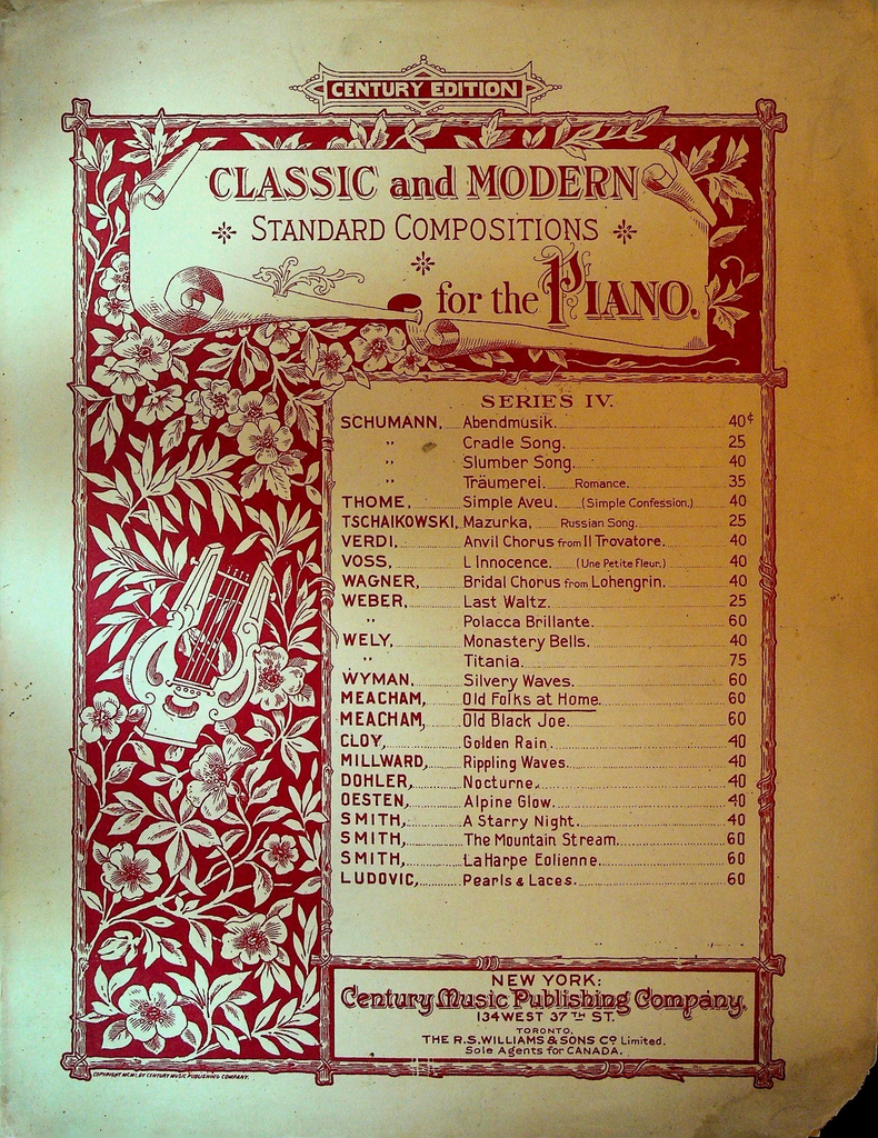 Old Folks at Home Sheet Music 1904 FW Meacham Century Music0